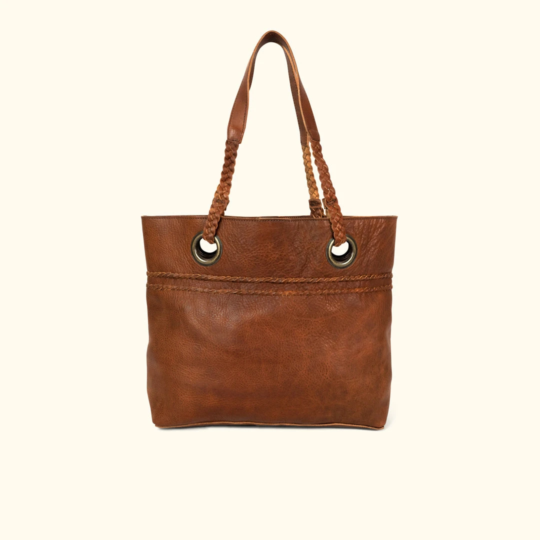 Buffalo Jackson Trading Co. Camden Braided Leather Tote | Hickory Leather Totes Buffalo Jackson Trading Co. Camden Braided Leather Tote | Hickory Leather Totes