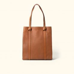 Buffalo Jackson Trading Co. Chelsea Leather Tote Bag | Honey Brown 5 Buffalo Jackson Trading Co. Chelsea Leather Tote Bag | Honey Brown