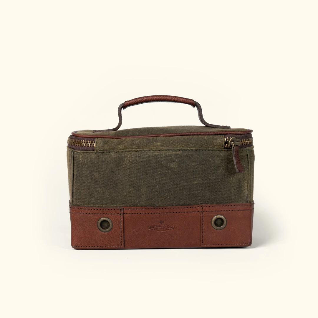 Buffalo Jackson Trading Co. Dakota Trap Shooting Bag | Waxed Canvas And Leather 5 Buffalo Jackson Trading Co. Dakota Trap Shooting Bag | Waxed Canvas And Leather
