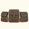 Buffalo Jackson Trading Co. New Dakota Shooting Bags | Waxed Canvas And Leather