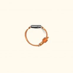 Buffalo Jackson Trading Co. Dakota Leather Apple Watch Bands | Saddle Tan
