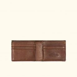 Buffalo Jackson Trading Co. Dakota Leather Bifold Wallet | Chestnut Brown