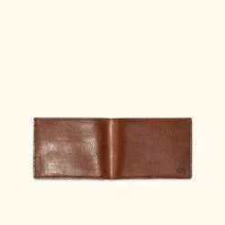 Buffalo Jackson Trading Co. Dakota Leather Bifold Wallet | Chestnut Brown