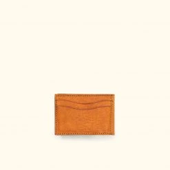 Buffalo Jackson Trading Co. Dakota Leather Bifold - Metal Money Clip Wallet | Saddle Tan