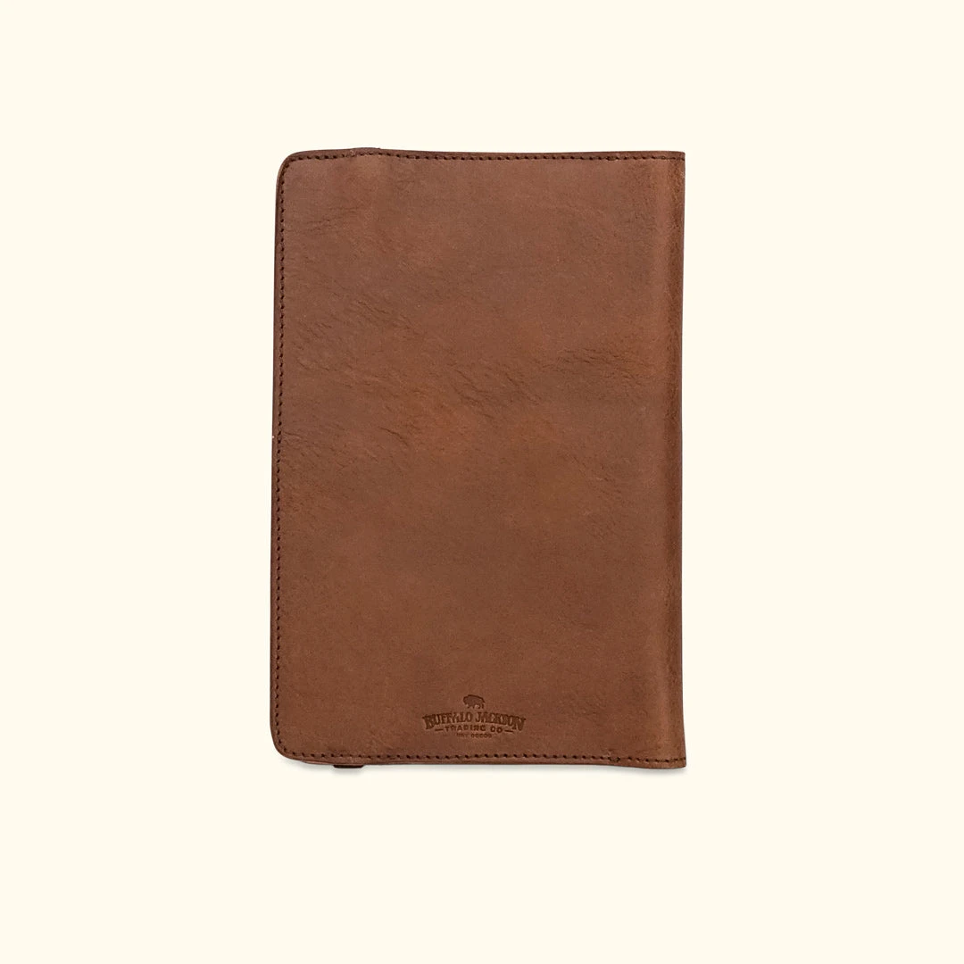 Buffalo Jackson Trading Co. Dakota Leather Journal Cover & IPad Mini Case | Chestnut Brown Tech & Organization 7 Buffalo Jackson Trading Co. Dakota Leather Journal Cover & IPad Mini Case | Chestnut Brown Tech & Organization