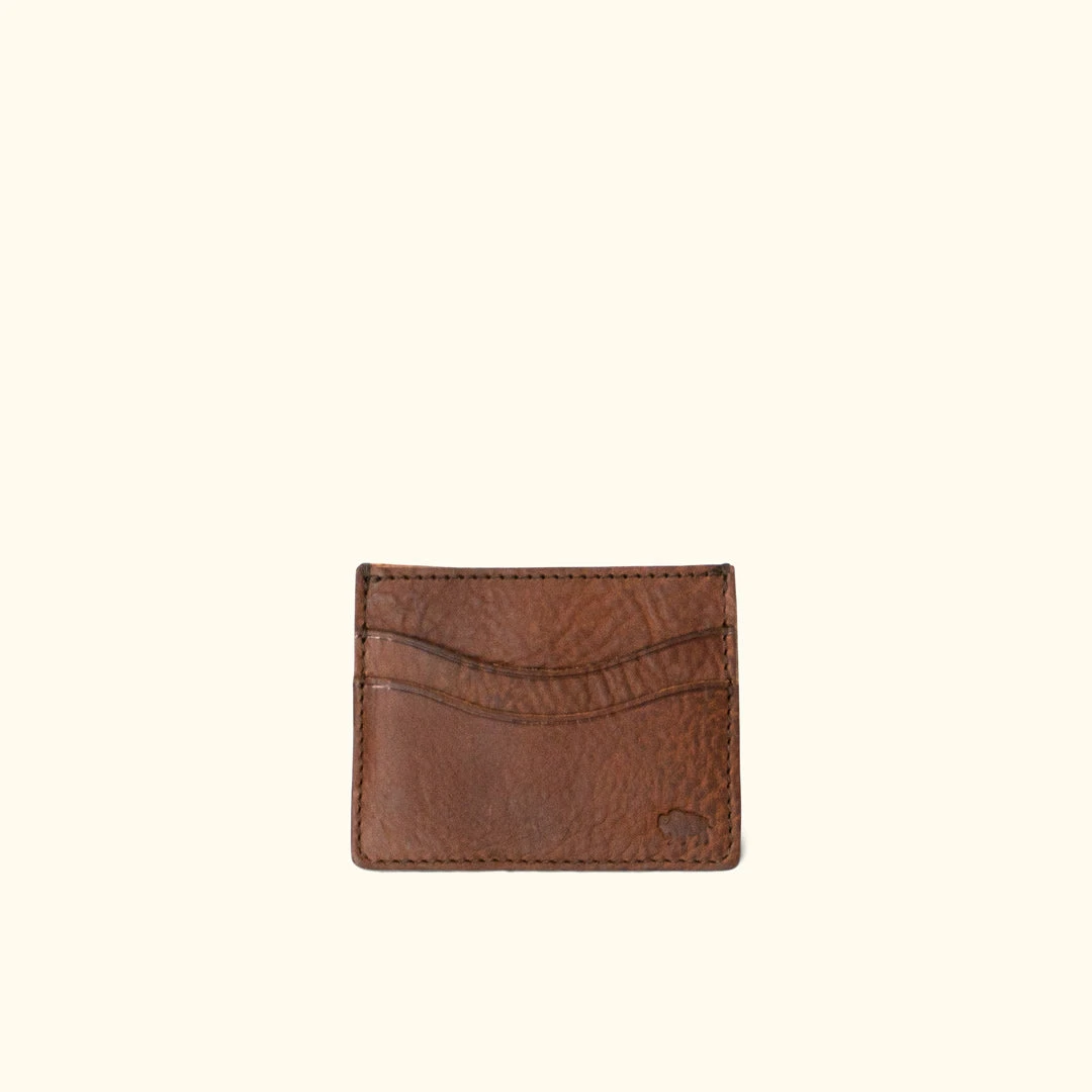 Buffalo Jackson Trading Co. Dakota Vintage Leather Slim ID Wallet | Chestnut Brown Buffalo Jackson Trading Co. Dakota Vintage Leather Slim ID Wallet | Chestnut Brown