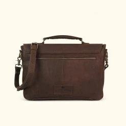 Buffalo Jackson Trading Co. Best Sellers Denver Leather Laptop Messenger Bag | Dark Briar 6 Buffalo Jackson Trading Co. Best Sellers Denver Leather Laptop Messenger Bag | Dark Briar