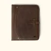 Buffalo Jackson Trading Co. Denver Leather Travel Padfolio | Dark Briar 2 Buffalo Jackson Trading Co. Denver Leather Travel Padfolio | Dark Briar