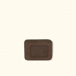 Buffalo Jackson Trading Co. Denver Leather Slim ID Wallet | Dark Walnut Wallets