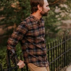 Buffalo Jackson Trading Co. Fairbanks Flannel Shirt | Ember Sky