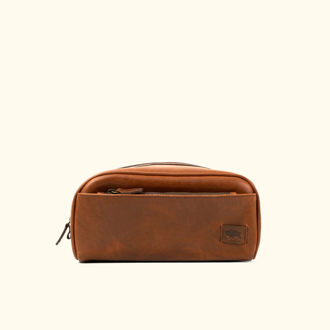 Buffalo Jackson Trading Co. Jefferson Leather Dopp Kit | Elderwood 3 Buffalo Jackson Trading Co. Jefferson Leather Dopp Kit | Elderwood
