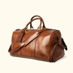 Buffalo Jackson Trading Co. Jefferson Leather Duffle | Elderwood Leather Duffle Bags