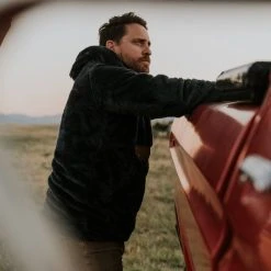 Buffalo Jackson Trading Co. Apparel Kodiak Hoodie | Black Stone