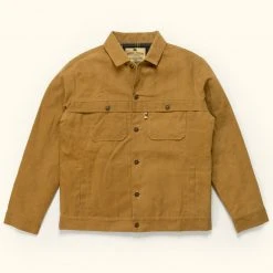 Buffalo Jackson Trading Co. Laramie Waxed Canvas Trucker | Tobacco Tan Apparel