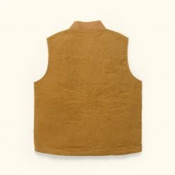 Buffalo Jackson Trading Co. Laramie Waxed Canvas Vest | Tobacco Tan Apparel 5 Buffalo Jackson Trading Co. Laramie Waxed Canvas Vest | Tobacco Tan Apparel