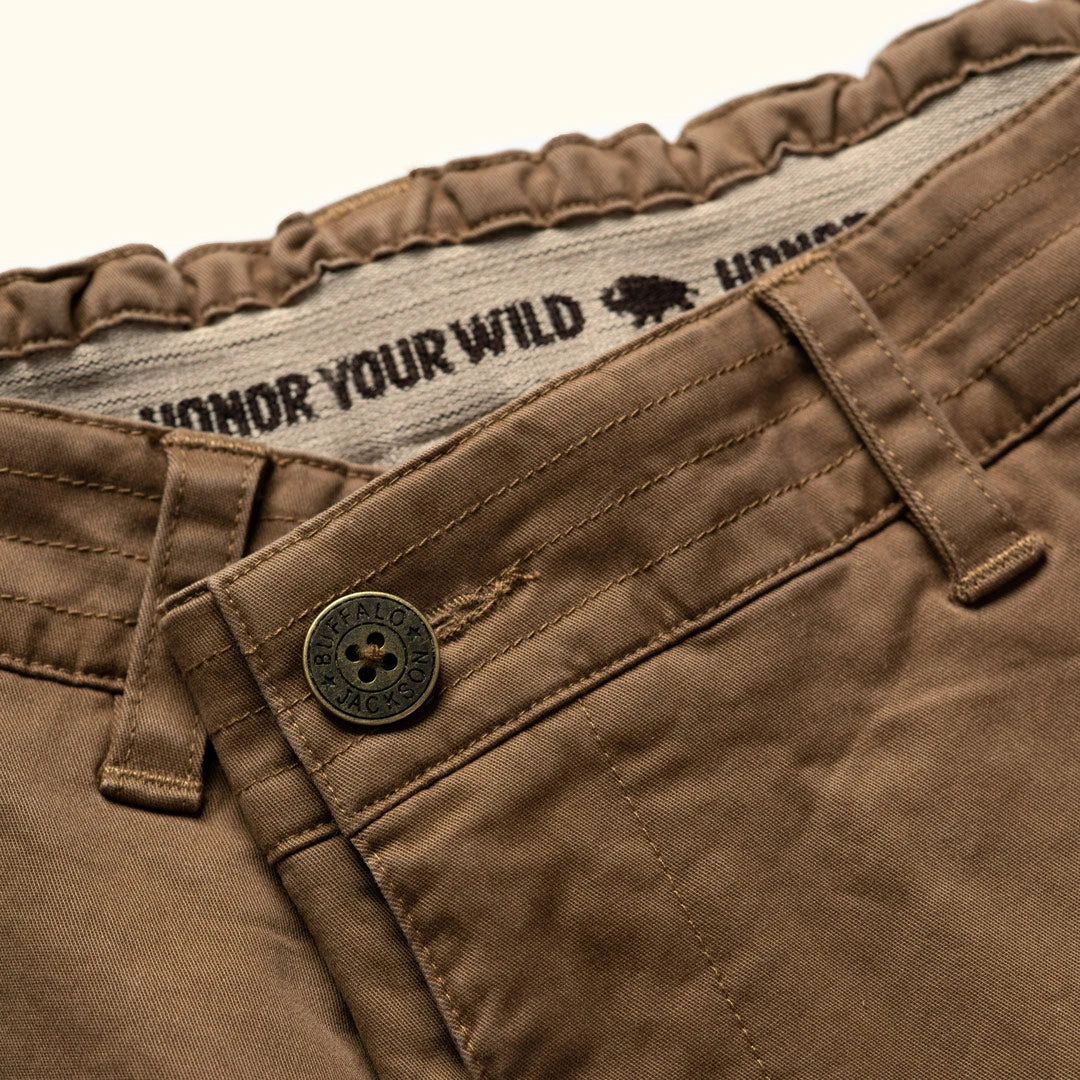 Buffalo Jackson Trading Co. Lobo Explorer Shorts | Brown Apparel Buffalo Jackson Trading Co. Lobo Explorer Shorts | Brown Apparel