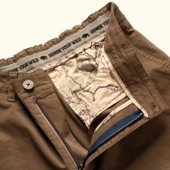 Buffalo Jackson Trading Co. Lobo Explorer Shorts | Brown Apparel 4 Buffalo Jackson Trading Co. Lobo Explorer Shorts | Brown Apparel