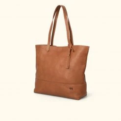 Buffalo Jackson Trading Co. Madison Leather Tote Bag | Saddle Tan Leather Totes 6 Buffalo Jackson Trading Co. Madison Leather Tote Bag | Saddle Tan Leather Totes