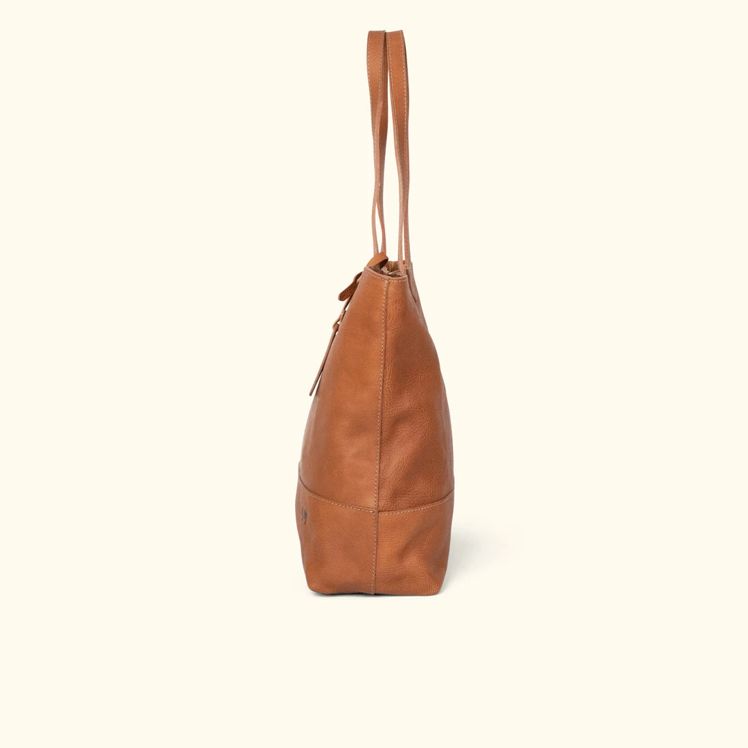 Buffalo Jackson Trading Co. Madison Leather Tote Bag | Saddle Tan Leather Totes Buffalo Jackson Trading Co. Madison Leather Tote Bag | Saddle Tan Leather Totes