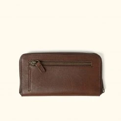 Buffalo Jackson Trading Co. Madison Leather Wristlet Wallet | Dark Hazelnut 9 Buffalo Jackson Trading Co. Madison Leather Wristlet Wallet | Dark Hazelnut