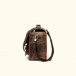 Buffalo Jackson Trading Co. Leather Camera Bags Roosevelt Buffalo Leather Camera Bag | Dark Oak