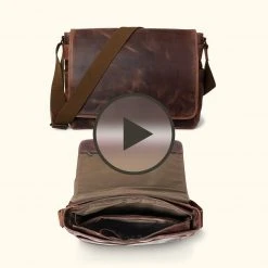 Buffalo Jackson Trading Co. Best Sellers Roosevelt Buffalo Leather Satchel Messenger Bag - Large | Dark Oak 24 Buffalo Jackson Trading Co. Best Sellers Roosevelt Buffalo Leather Satchel Messenger Bag - Large | Dark Oak