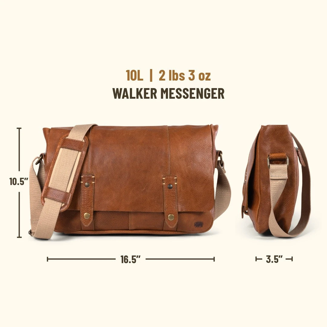 Buffalo Jackson Trading Co. Leather Messenger Bags Walker Leather Messenger Bag | Rustic Tan Buffalo Jackson Trading Co. Leather Messenger Bags Walker Leather Messenger Bag | Rustic Tan