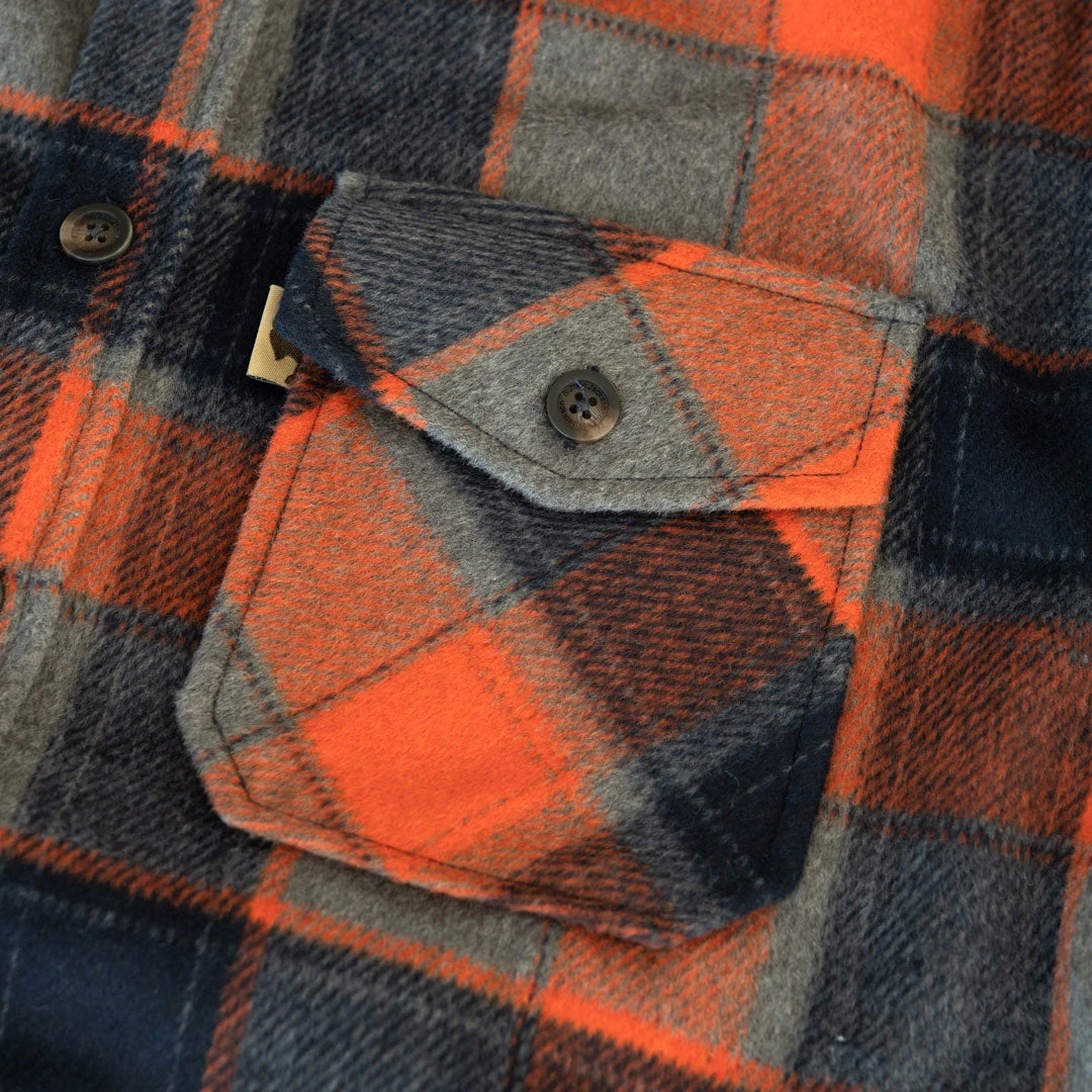 Buffalo Jackson Trading Co. Apparel Yukon Wool Shirt Jac | Midnight Fire 7 Buffalo Jackson Trading Co. Apparel Yukon Wool Shirt Jac | Midnight Fire