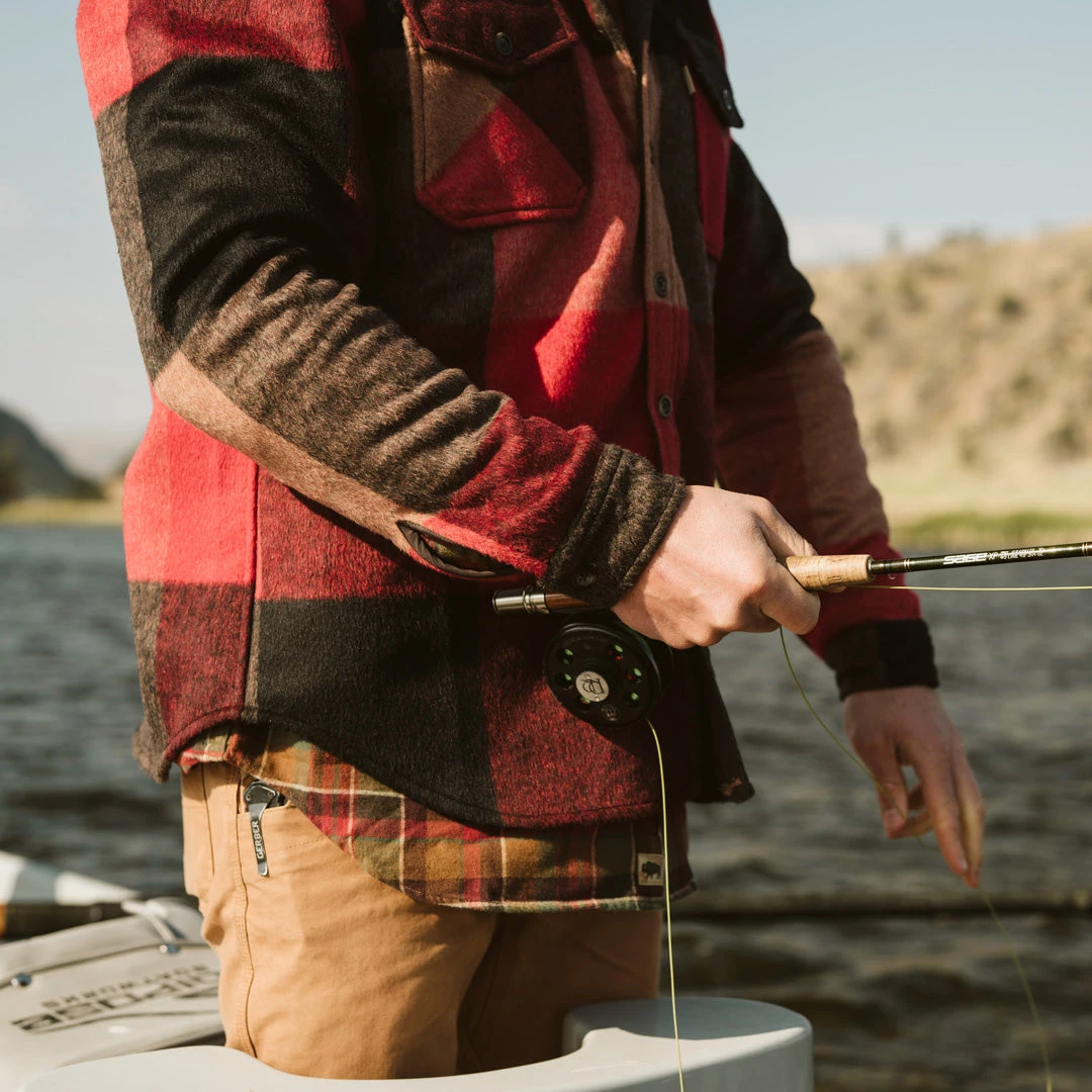 Buffalo Jackson Trading Co. Yukon Wool Shirt Jac | Red Valley Plaid Buffalo Jackson Trading Co. Yukon Wool Shirt Jac | Red Valley Plaid