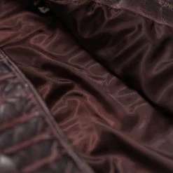 Buffalo Jackson Trading Co. Leather Jackets Bridger Leather Down Vest | Dark Brown 9 Buffalo Jackson Trading Co. Leather Jackets Bridger Leather Down Vest | Dark Brown