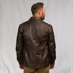 Buffalo Jackson Trading Co. Sheridan Leather Barn Jacket | Vintage Brown 21 Buffalo Jackson Trading Co. Sheridan Leather Barn Jacket | Vintage Brown