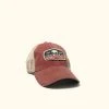 Buffalo Jackson Trading Co. Accessories Honor Your Wild Trucker Hat | Red