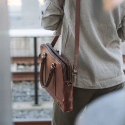 Buffalo Jackson Trading Co. Jefferson Leather Attache | Elderwood