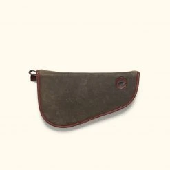 Buffalo Jackson Trading Co. Dakota Handgun & Pistol Case | Waxed Canvas