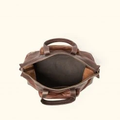 Buffalo Jackson Trading Co. Dakota Leather Weekend Bag | Chestnut Brown W/ Dark Hazelnut 16 Buffalo Jackson Trading Co. Dakota Leather Weekend Bag | Chestnut Brown W/ Dark Hazelnut