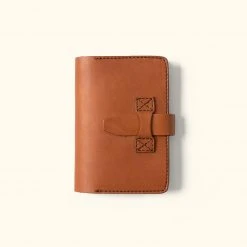 Buffalo Jackson Trading Co. Denver Leather Journal Cover | Autumn Brown