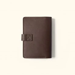 Buffalo Jackson Trading Co. Denver Leather Journal Cover | Dark Briar