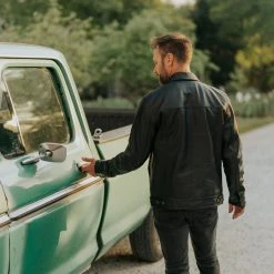 Buffalo Jackson Trading Co. Driggs Leather Jacket | Black Leather Jackets