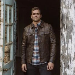 Buffalo Jackson Trading Co. Driggs Leather Jacket | Brown