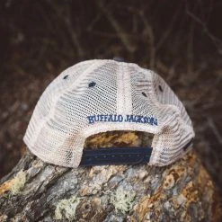 Buffalo Jackson Trading Co. Vintage Wyoming State Flag Hat | Navy
