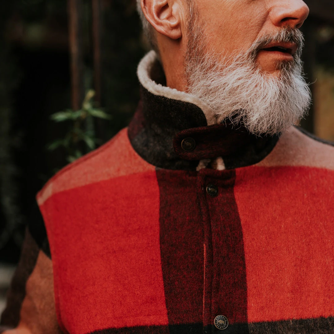 Buffalo Jackson Trading Co. Ellis Wool Jacket | Red Valley Plaid Apparel 10 Buffalo Jackson Trading Co. Ellis Wool Jacket | Red Valley Plaid Apparel