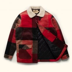 Buffalo Jackson Trading Co. Ellis Wool Jacket | Red Valley Plaid Apparel 11 Buffalo Jackson Trading Co. Ellis Wool Jacket | Red Valley Plaid Apparel