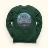 Buffalo Jackson Trading Co. Great Smoky Mountain National Park L/S Tee | Hunter Green