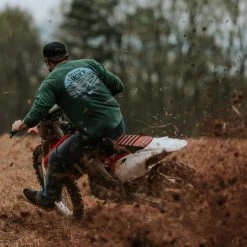 Buffalo Jackson Trading Co. Great Smoky Mountain National Park L/S Tee | Hunter Green