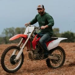 Buffalo Jackson Trading Co. Great Smoky Mountain National Park L/S Tee | Hunter Green