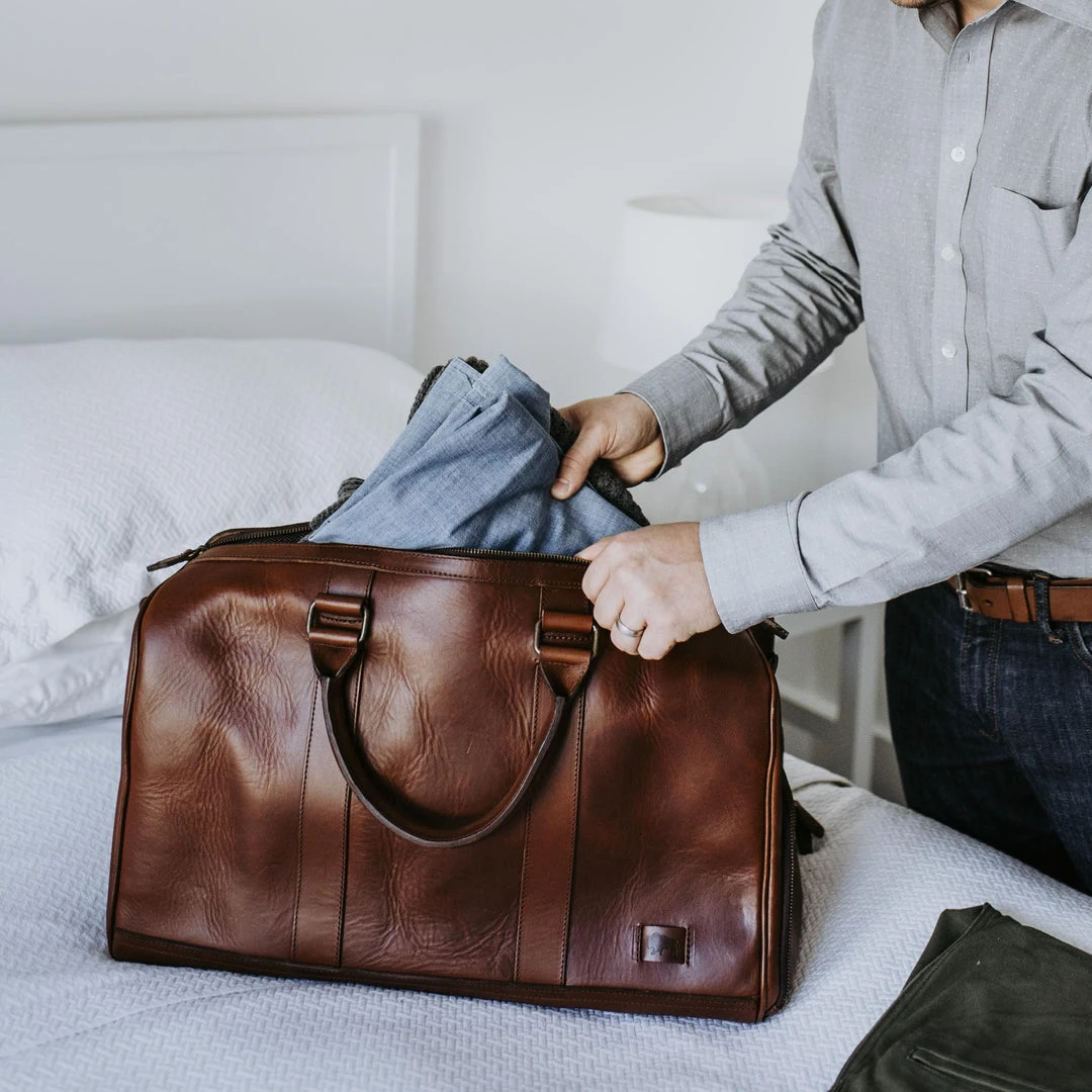 Buffalo Jackson Trading Co. Jefferson Leather Duffle | Elderwood Leather Duffle Bags Buffalo Jackson Trading Co. Jefferson Leather Duffle | Elderwood Leather Duffle Bags