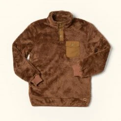 Buffalo Jackson Trading Co. Kodiak Pullover - Grizzly Brown Apparel 4 Buffalo Jackson Trading Co. Kodiak Pullover - Grizzly Brown Apparel