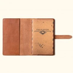Buffalo Jackson Trading Co. Denver Leather Journal Cover - Large | Autumn Brown