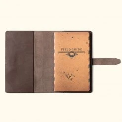 Buffalo Jackson Trading Co. Denver Leather Journal Cover - Large | Dark Briar