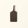 Buffalo Jackson Trading Co. Denver Leather Luggage Tag | Dark Briar